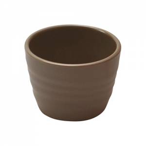 Ramekin melamine rippled bowl inh. 7,5cl. kleur Stone Dalebrook