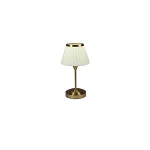 LAMP PARIS CLASSIC DIAM. 15.5CM. <span translate="no">HG</span> T. 28CM. WHITE/GOLD