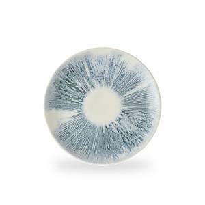 Bord coupe plat diam. 29cm. Inked Lyra blue Churchill