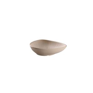 Schaal diep Nero afm. 23x18cm. melamine kleur Beige