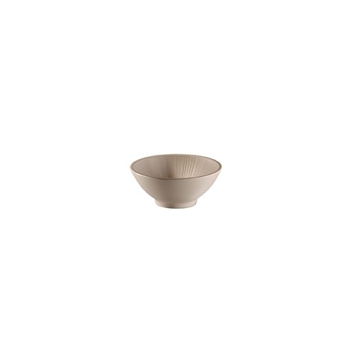 Schaal diep Nero diam. 16cm. melamine kleur Beige