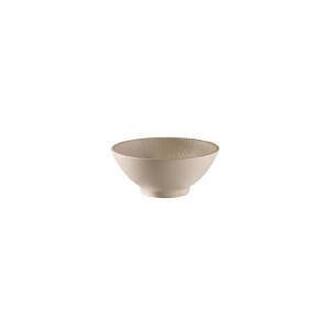 Schaal diep Nero diam. 19cm. melamine kleur Beige