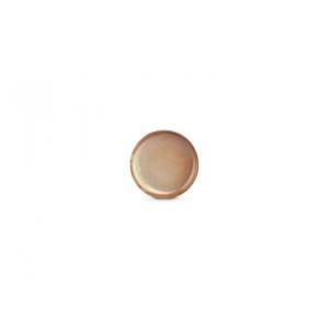 Bord plat diam. 12cm. Beige Escura F2D