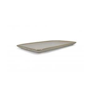 Serveerschaal afm. 40.5x25cm. green Usko F2D