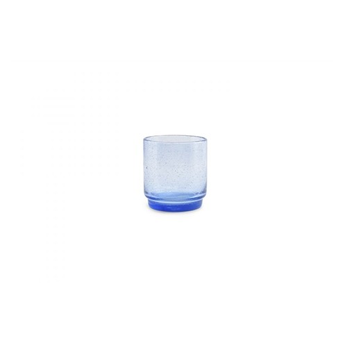 Glas inh. 38cl. blauw Kolon F2D
