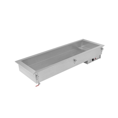 Bain-marie encastrable DBM-311, dimensions : 111,5 x 61 x 30,4 cm. Couleur : Asber