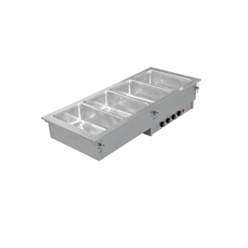 Bain-marie encastrable DBM-311 I dim. 111,5 x 610 x 30,4 cm Asber