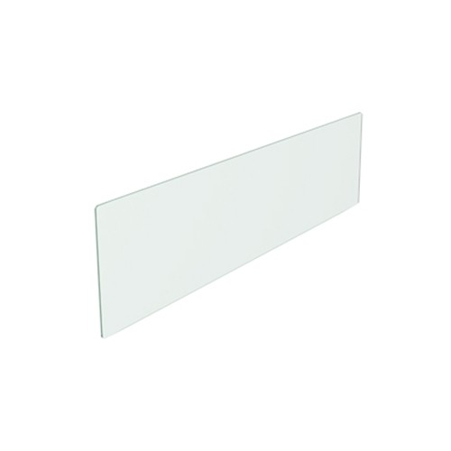 Glas plaat FCG-411 afm. 132,5x39,5cm. Asber