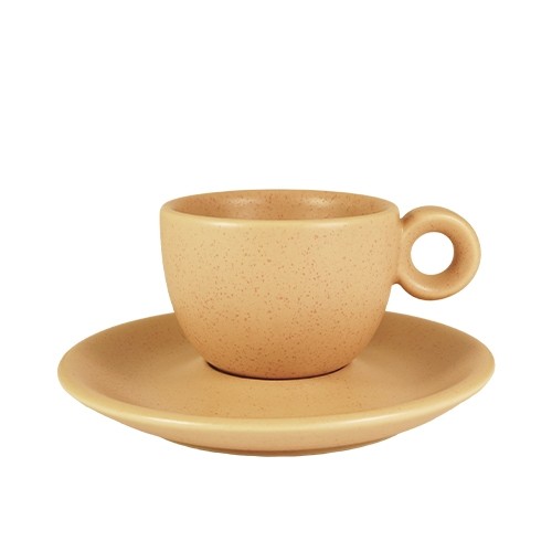 CAPPUCCINO SAUCER DIAM. 14.5CM COLOR CREAM NOVA