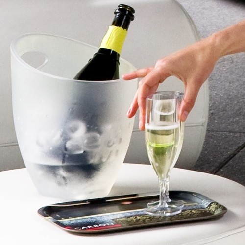 Champagneglas kunststof polycarbonaat inh. 17cl. Roltex