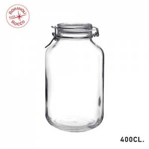 POT DE CONSERVATION FIDO VERRE CONT. 400CL. AUTOUR DE ROCCO BORMIOLI