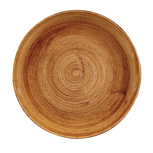 COUPE BOARD STONECAST PATINA DIAM. 28.8CM. COLOR VINTAGE COPPER CHURCHILL