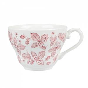 Inhalt der Teetasse in der Farbe Cranberry Brombeere. 19,8 CL. CHURCHILL VINTAGE-DRUCKE