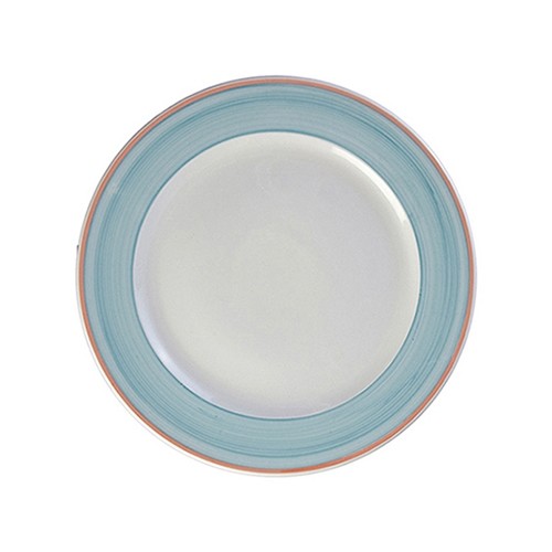 ASSIETTE PLATE DIAM. 17CM. COSMO BLUE CHINE CONTINENTALE