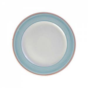 Bord plat diam. 17cm. Cosmo blauw Continental china