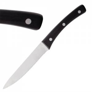 STEAK KNIFE ANGNUS 23CM. SET OF 12 PIECES STAINLESS STEEL ABERT