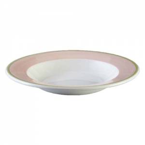 Bord diep diam. 28cm. Cosmo roze - Continental china