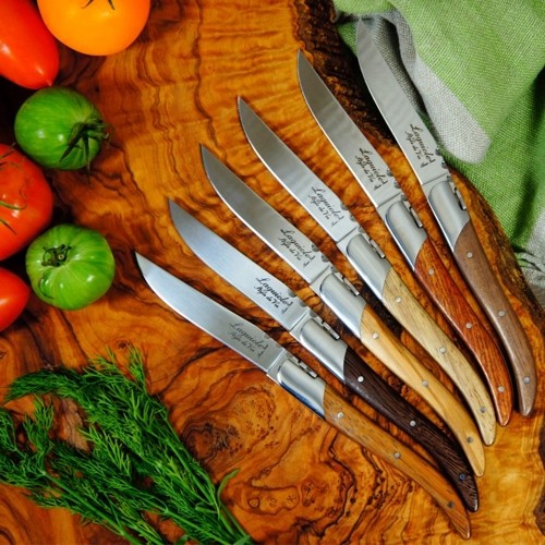 STEAKMESSER LUXURY LINE MISCHHOLZ EDELSTAHL 6-TEILIGES SET LAGUIOLE STYLE DE VIE