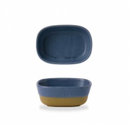 Schaal afm. 12x8,8cm. Emerge kleur Oslo Blue Churchill