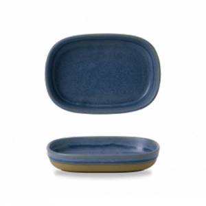 Schaal/tray afm. 17,3x11,9cm. Emerge kleur Oslo Blue Churchill