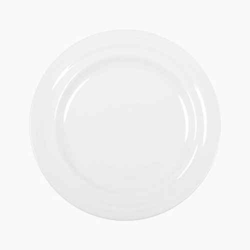 PLATTE FLACH DURCHM. 32CM. AGMA COLOR WHITE NOVA