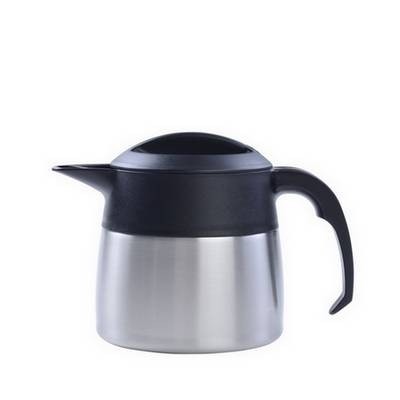 ISOLIERBEHÄLTER EASYCLEAN-MINI, DOPPELWANDIGER EDELSTAHL-INHALT. 0,9 l. FARBE SCHWARZ OHNE AUFDRUCK