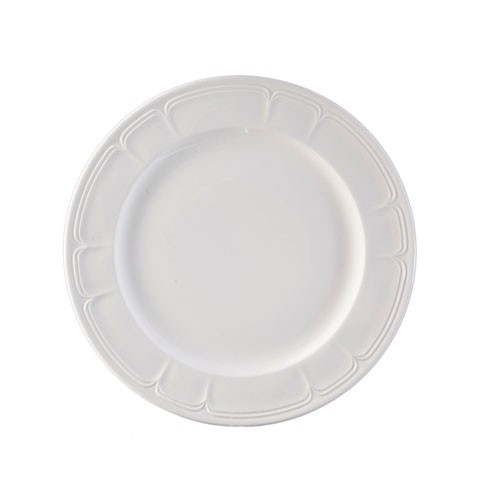 Bord plat diam. 27cm. Mont Blanc - Continental china