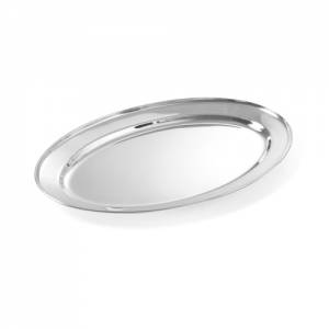 SERVIERTABLETT EDELSTAHL ABM. 24X17CM.