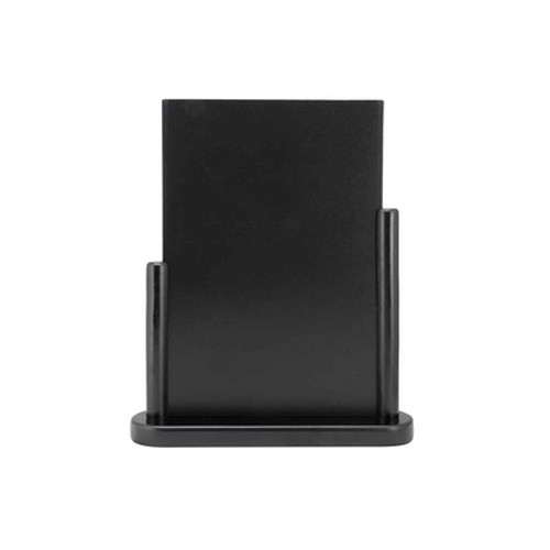 Tafelkrijtbordje elegant afm. 32,3x27x7,1cm. kleur bruin hout Securit