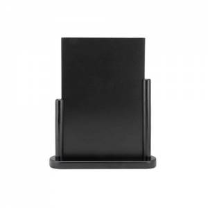 Tafelkrijtbordje elegant afm. 32,3x27x7,1cm. kleur bruin hout Securit