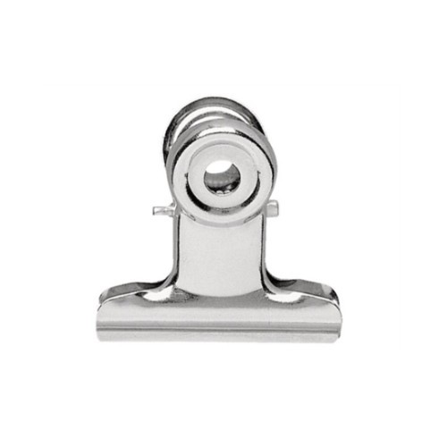 Papierklem per 10 stuks breedte 3cm. capaciteit 1cm. metaal