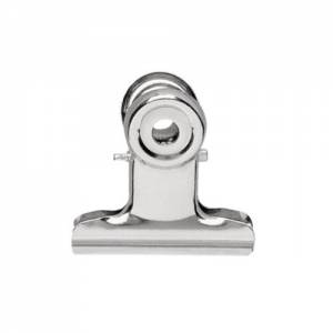 Papierklem per 10 stuks breedte 3cm. capaciteit 1cm. metaal