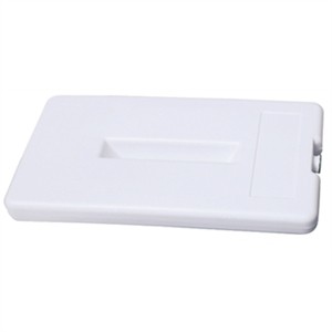 Koelelement/koelplaat gn 1/4 afm. 26,5x16,2cm. kleur wit