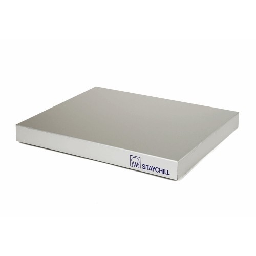 Koelplaat gn 1/2 afm. 32,5x26,5x(h)3,6cm. aluminium Staychill