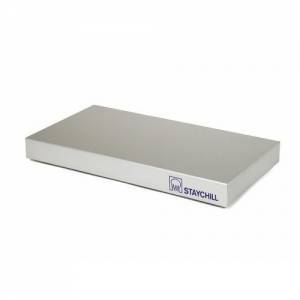KÜHLPLATTE GN 1/3 ABM. 32,5 x 17,6 x (H) 3,6 cm. ALUMINIUM STAYCHILL
