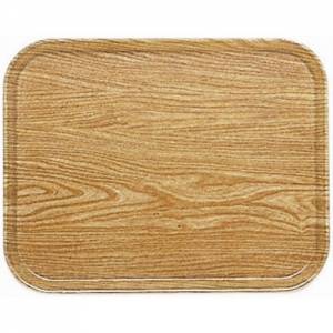 PLATEAU BOIS DIM. 45,7x35,6CM. COULEUR 307 ORME CLAIR