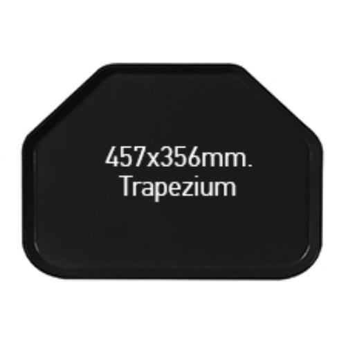 Dienblad hout trapezium afm. 45,7x35,6 cm. kleur 304 Country oak