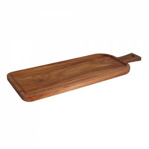 SERVING BOARD WITH HANDLE DIM. 50.7x18CM. HG. 1.5CM. ACACIA WOOD