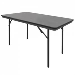 Tafel inklapbaar grijs afm. 122x61x75cm.